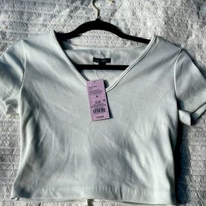 Wild Fable/medium/white/cotton polyester/open back